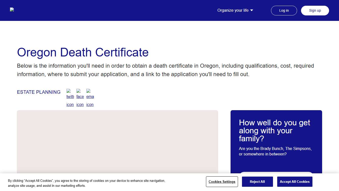 Oregon Death Certificate Everplans